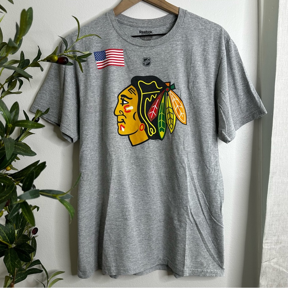 Reebok Chicago Blackhawks Kane Team USA T-Shirt Large